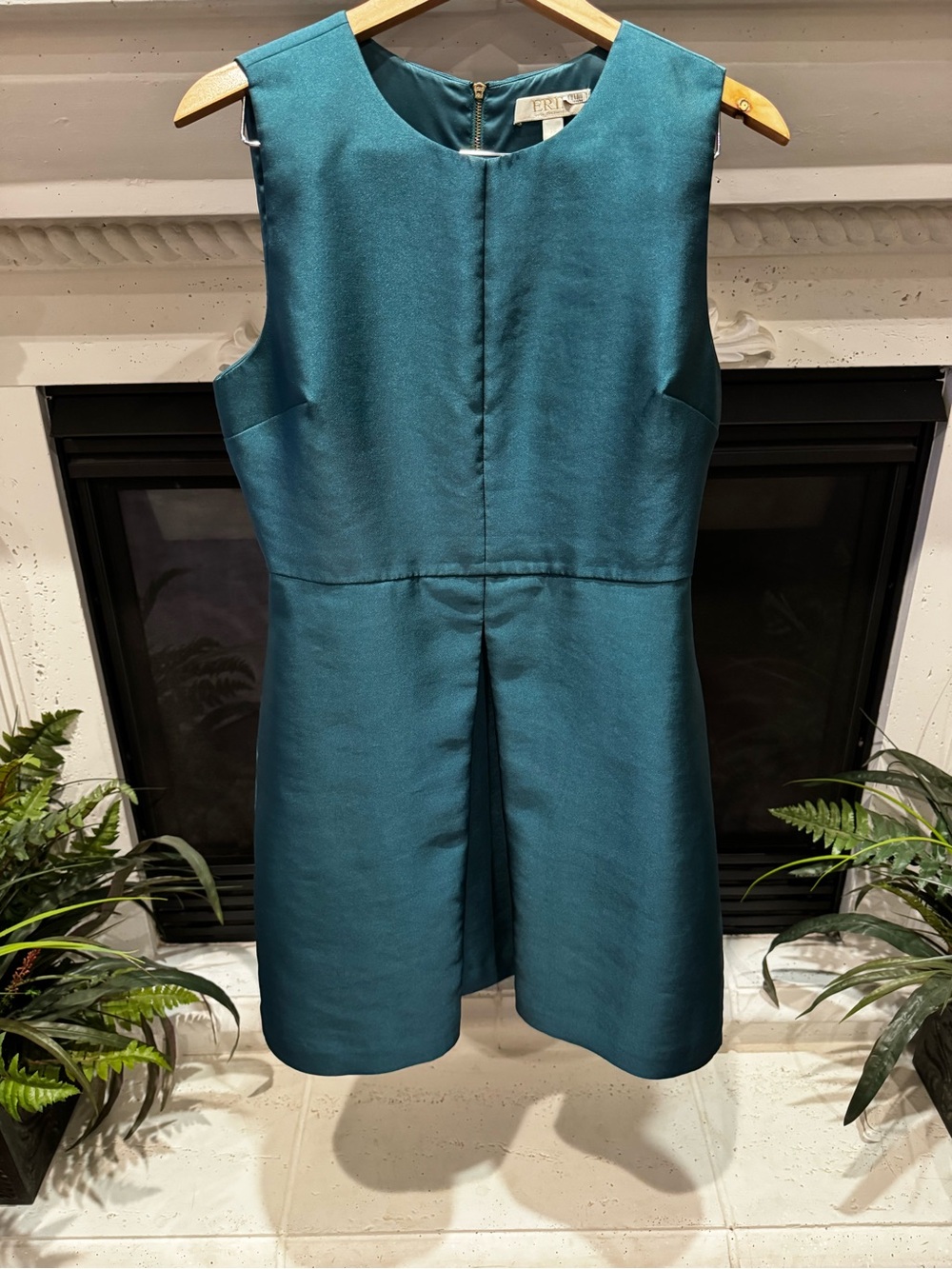 ERIN by Erin Fetherston Teal Mini Dress
